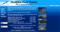 Desktop Screenshot of halifaxtaxitours.com